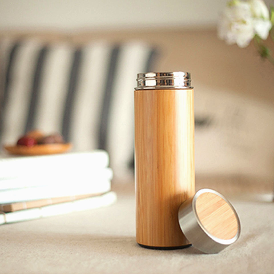 Bamboo tea thermos 2025