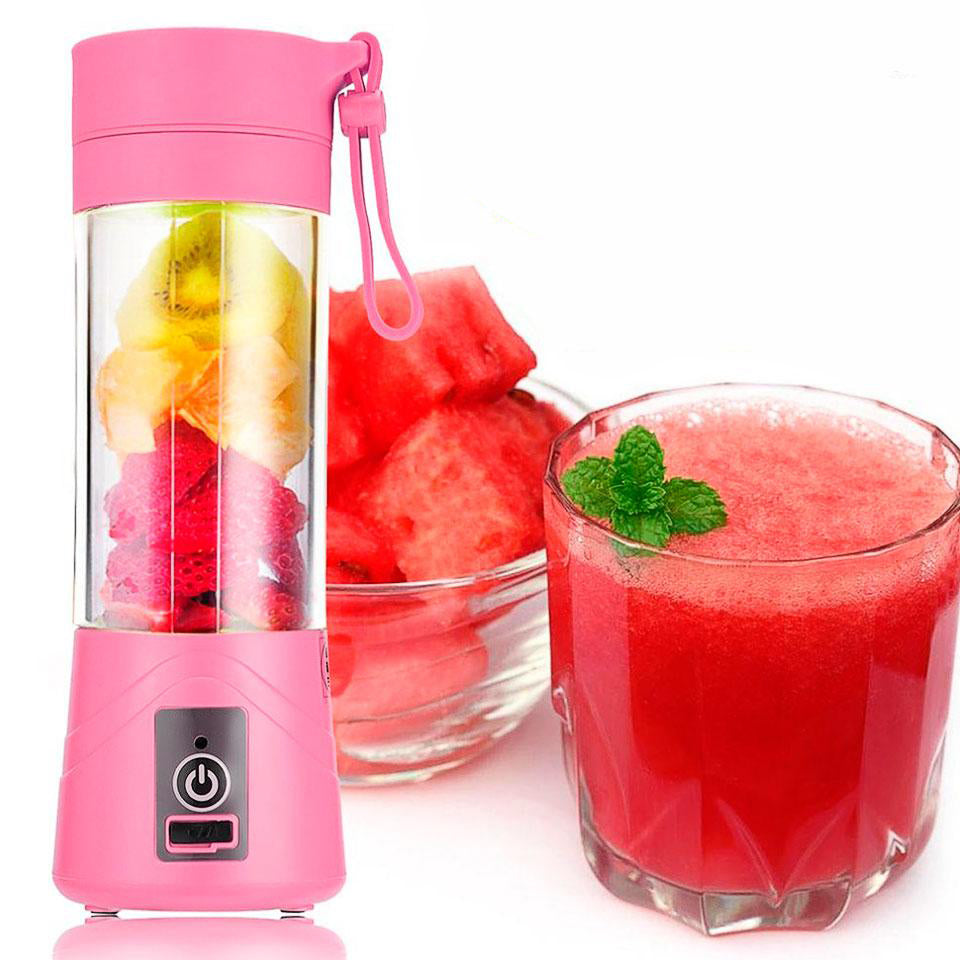 Portable juicer top mixer