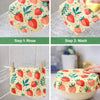 How to wash reusable beeswax food wraps with cold water