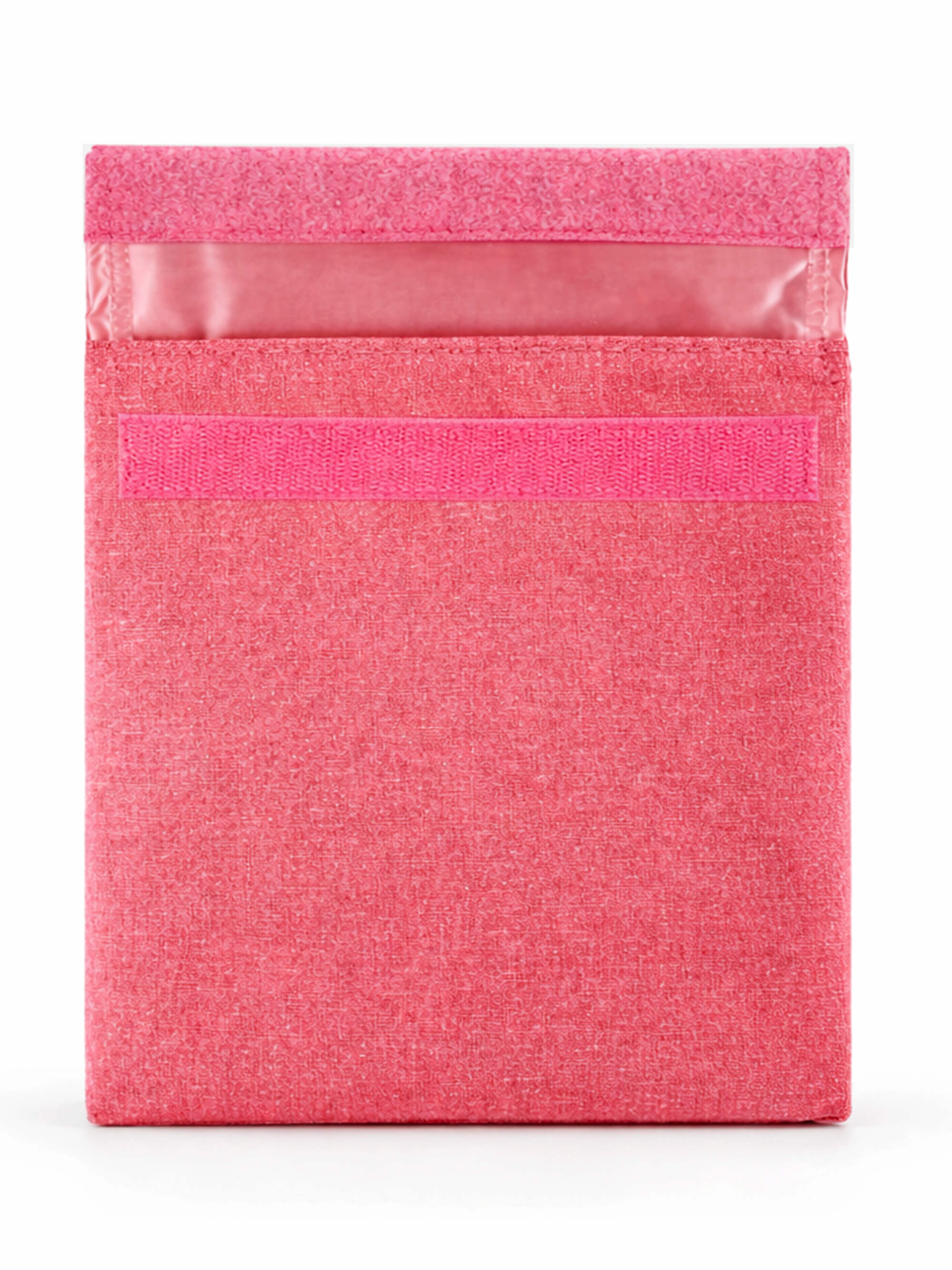 reusable sandwich bag pink washable snack food storage pouch
