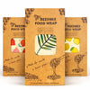 Reusable beeswax wrap set 9 pack with mixed sizes and designs