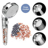Ionic Purifying & Water Saving Shower Head with Double Pressure