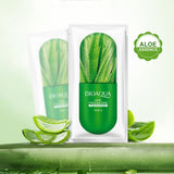 Bioaqua Aloe Vera Natural Plant Extract Face Mask Treatment (10 Pack)