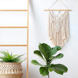 Macrame Handwoven Double Bow Tapestry