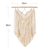 Macrame Handwoven Double Bow Tapestry