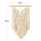 Macrame Handwoven Double Bow Tapestry