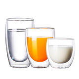 Double Wall Heat Resistant Borosilicate Glass Cup (250ml)