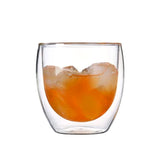Double Wall Heat Resistant Borosilicate Glass Cup (250ml)