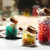 Side Pour Airtight Cork Plug Storage Jar (1200ml)