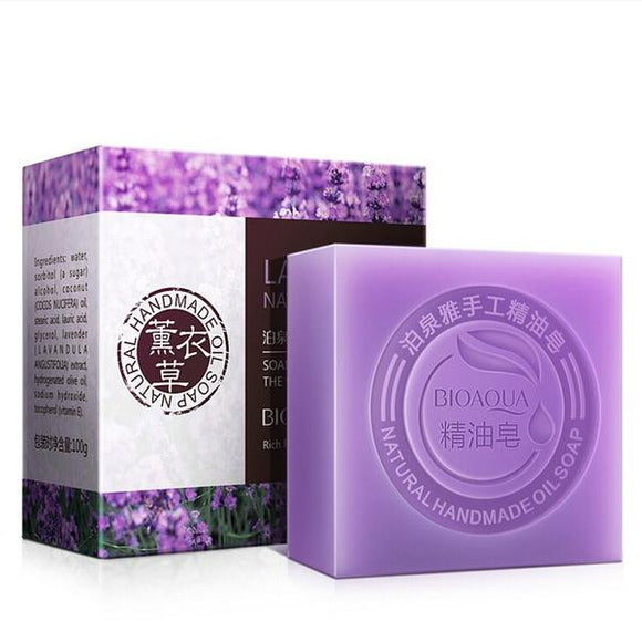 Bioaqua Lavender Calm Cleansing Oil Soap