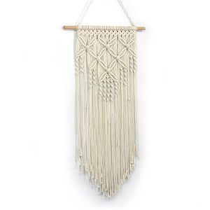 Macrame Handwoven Flower Weave Tapestry