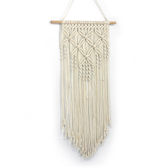 Macrame Handwoven Flower Weave Tapestry