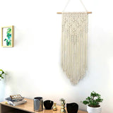 Macrame Handwoven Flower Weave Tapestry