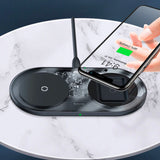 Baseus 20W Dual Qi Wireless Charging Pad for iPhone, Samsung and AirPods (special edition)