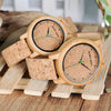 Bobo Bird Bamboo & Cork Eco Quartz Watch