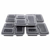 10-Pack BPA Free Meal Prep Storage Containers