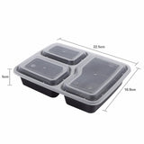 10-Pack BPA Free Meal Prep Storage Containers