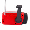 Emergency Dynamo & Solar Powered LED Flashlight, Phone Charger & Radio