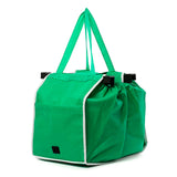 Large Eco-friendly Reusable Shopping Trolley Tote Bags (twin pack)