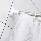 Anti-bacterial & Mildew Resistant Flower Shower Curtain (180 x 180cm)