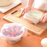 Reusable & Stretchable Silicone Fresh Food Wrap Lids