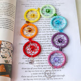Colour Coordinated Crystal Chakra Dreamcatcher