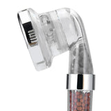 Ionic Purifying & Water Saving Shower Head with Double Pressure