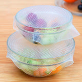 Reusable & Stretchable Silicone Fresh Food Wrap Lids