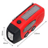 Emergency Dynamo & Solar Powered LED Flashlight, Phone Charger & Radio