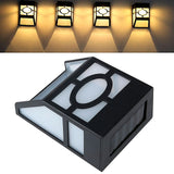 Solar Powered & Waterproof LED Outdoor Garden Wall Light