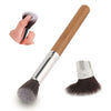 Natural Bamboo Cosmetic Makeup Brush Kit with Bag