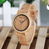Bobo Bird Bamboo & Cork Eco Quartz Watch