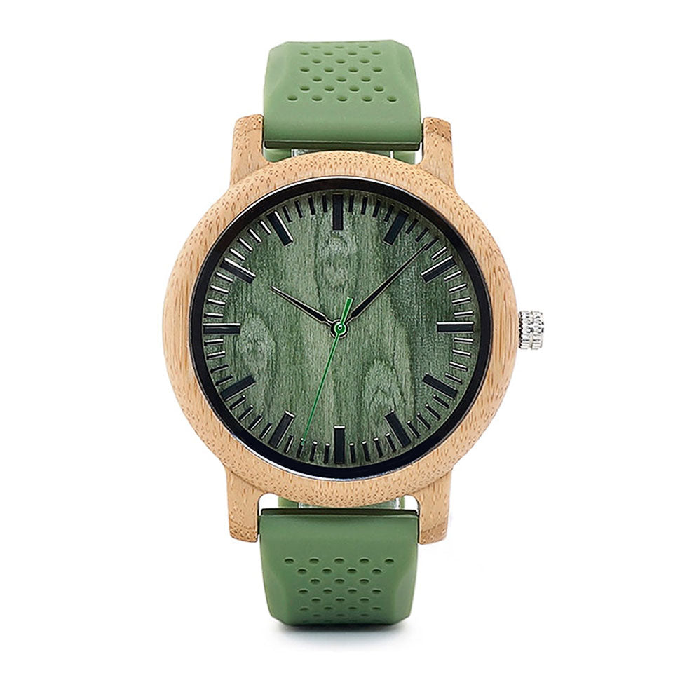 Bamboo wooden watch deals