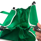 Large Eco-friendly Reusable Shopping Trolley Tote Bags (twin pack)