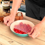 Reusable & Stretchable Silicone Fresh Food Wrap Lids