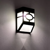 Solar Powered & Waterproof LED Outdoor Garden Wall Light