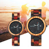 Bobo Bird Women's Colourful Handmade Wooden Watch