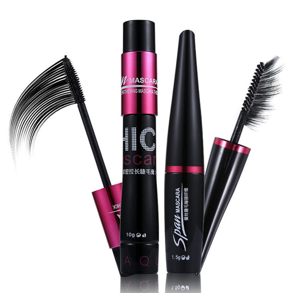 Bioaqua 2 in 1 Volume Express Eyelash Mascara, Silk Extender & Thickener