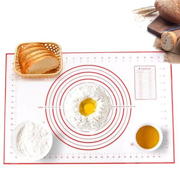 Silicone Kitchen Baking Mat for Pastry, Dough & Pizza