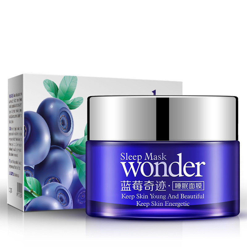 Bioaqua Blueberry Wonder Nourishing Overnight Sleep Mask