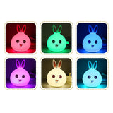Children's Colour Changing LED Rabbit Nightlight