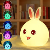Children's Colour Changing LED Rabbit Nightlight