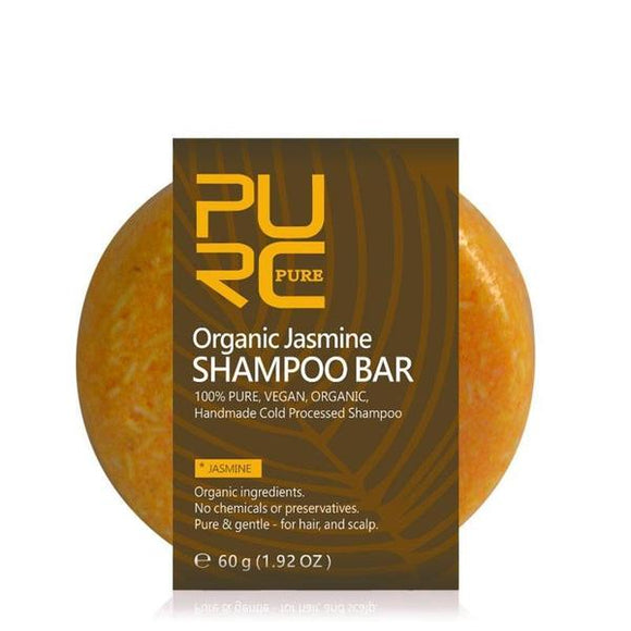 Pure Organic Jasmine Shampoo Soap Bar