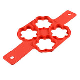 Silicone Non-Stick Frying Pan Four Mould Shaper
