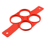 Silicone Non-Stick Frying Pan Four Mould Shaper